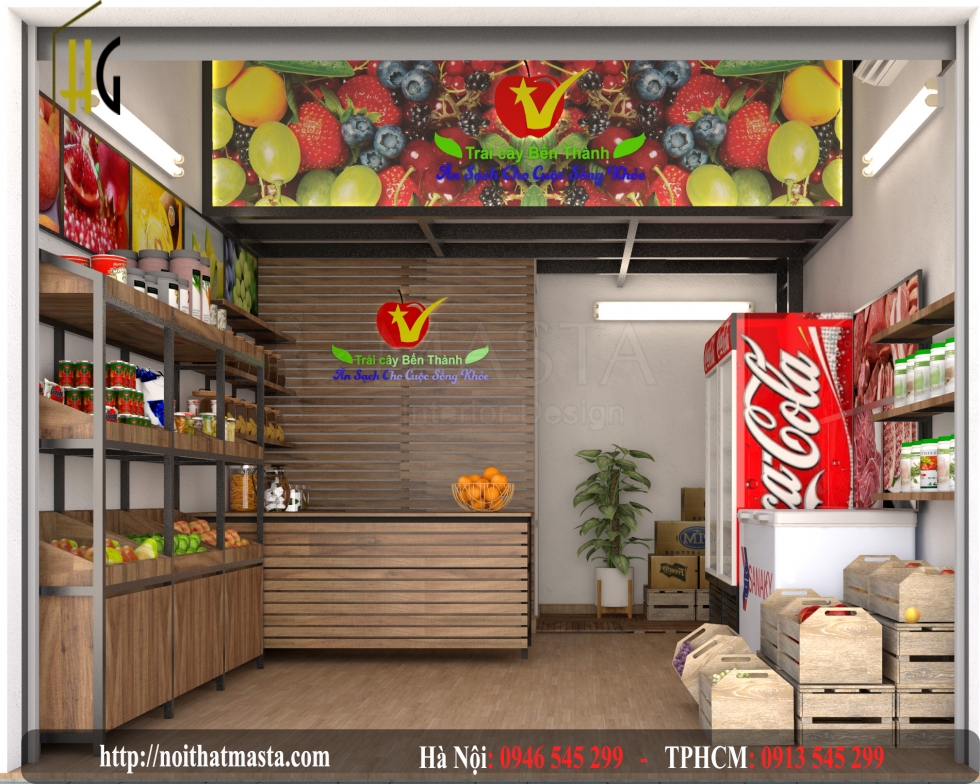 thiet ke shop trai cay 3